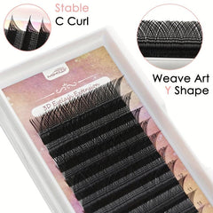 YY Shape 8 15mm Mixed Length Volume False Eyelashes