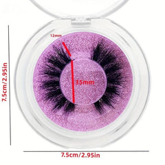 10 Boxes Mink Hair False Eyelashes Thick Natural Messy Fried Hair Eye Lashes