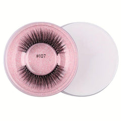 10 Boxes Mink Hair False Eyelashes Thick Natural Messy Fried Hair Eye Lashes