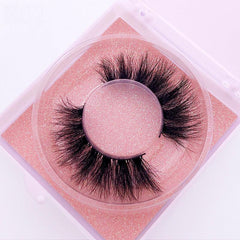 10 Boxes Mink Hair False Eyelashes Thick Natural Messy Fried Hair Eye Lashes