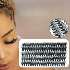 3 Boxes Lash Clusters 100pcs Mixed Individual Lash Extension Soft Natural Look