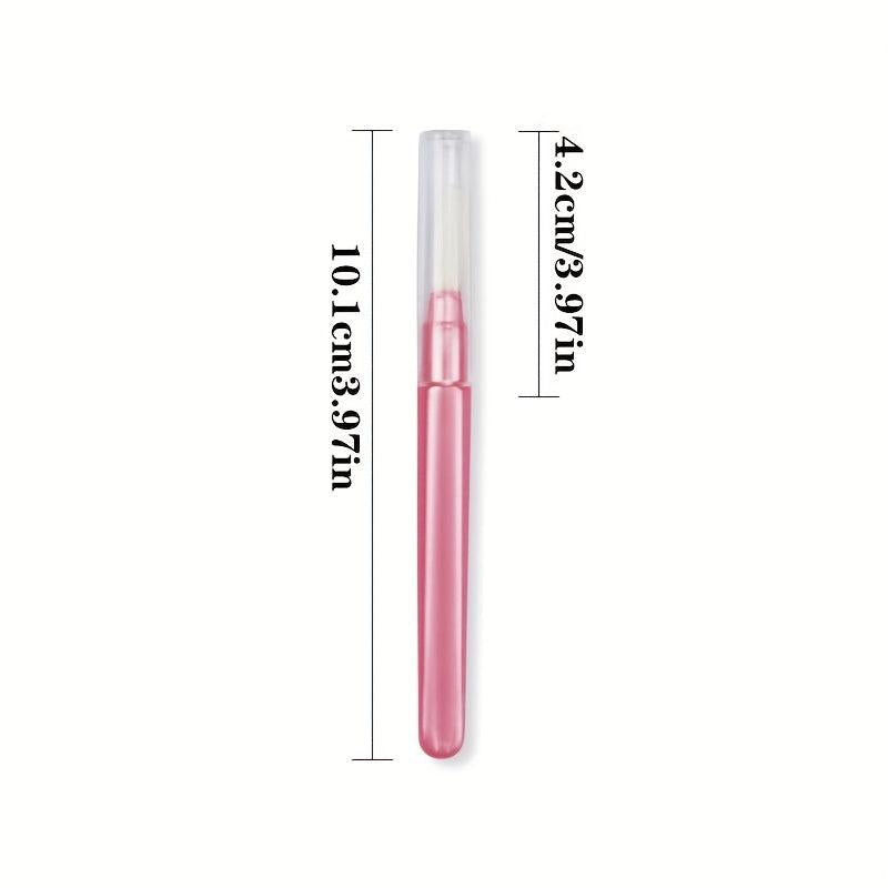 Portable Mascara Brush with Protective Cap for Eyelash Extensions