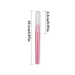 Portable Mascara Brush with Protective Cap for Eyelash Extensions