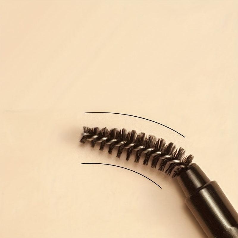 Portable Mascara Brush with Protective Cap for Eyelash Extensions
