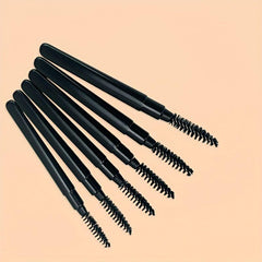 Portable Mascara Brush with Protective Cap for Eyelash Extensions