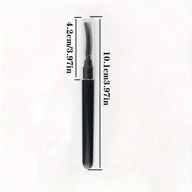 Portable Mascara Brush with Protective Cap for Eyelash Extensions