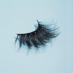 5 Pairs 25mm Fishtail Style False Eyelashes Thick Volume Cross Lashes