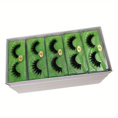 Soft & Fluffy 3D Mink Lashes - Glitter Natural False Eyelashes