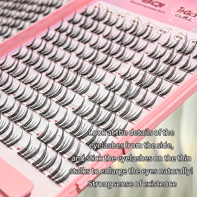 Cat Eye Elf Eyelashes Individual Cluster False Eyelashes Natural Makeup