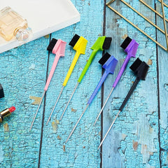 6pcs Eyebrow Brush Set for Groomed Brows & Lashes Random Colors