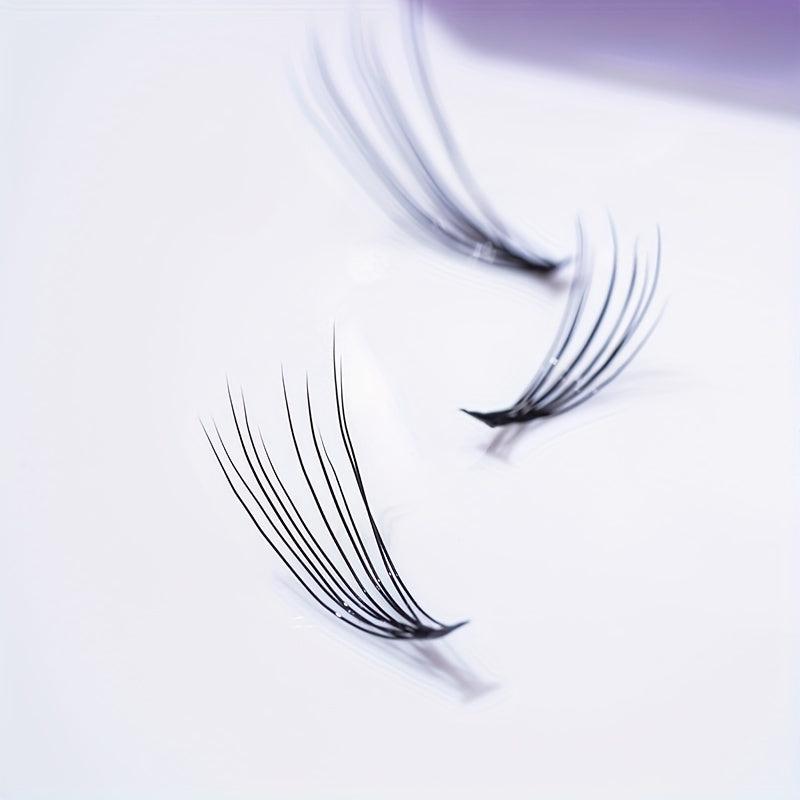 Fluffy Cluster Eyelashes Thick Volume Wispy Fishtail Style Grafting False Lashes