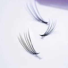 Fluffy Cluster Eyelashes Thick Volume Wispy Fishtail Style Grafting False Lashes