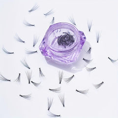 Fluffy Cluster Eyelashes Thick Volume Wispy Fishtail Style Grafting False Lashes