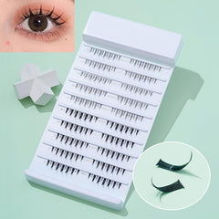 Natural Eyelash Extensions 260 Pcs Wispy Cluster Lashes Pack