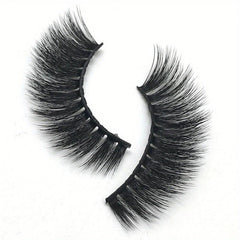 5 Pairs Fluffy Wispy 3D Eyelashes Extension Natural Volume Lashes for Makeup Use