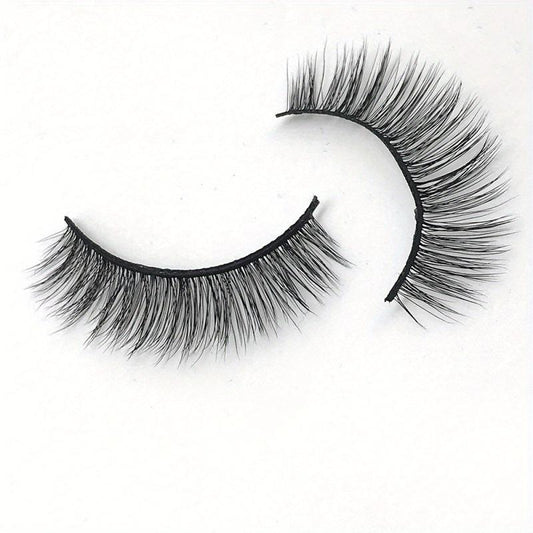 5 Pairs Fluffy Wispy 3D Eyelashes Extension Natural Volume Lashes for Makeup Use
