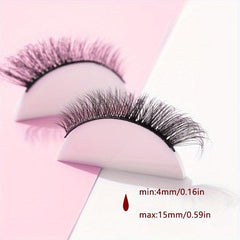 7 Pairs 5D Curly Cat Eye False Eyelashes 15mm