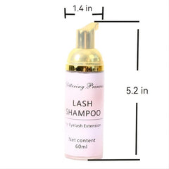 Lash Shampoo Foam Cleanser Eyelash Extension Shampoo Set