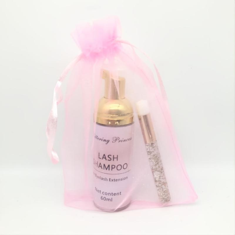 Lash Shampoo Foam Cleanser Eyelash Extension Shampoo Set