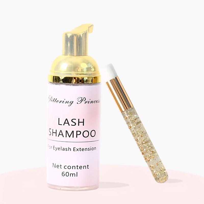 Lash Shampoo Foam Cleanser Eyelash Extension Shampoo Set