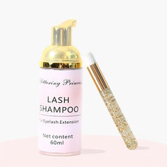 Lash Shampoo Foam Cleanser Eyelash Extension Shampoo Set