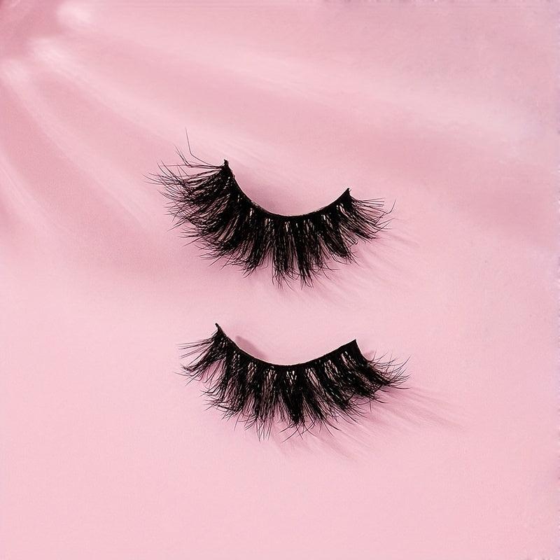 Thick Long 6D Volume Eyelashes 7 Pairs 20mm Fluffy False Eyelashes