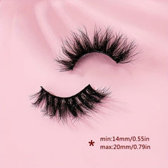 Thick Long 6D Volume Eyelashes 7 Pairs 20mm Fluffy False Eyelashes
