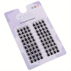 10 Rows Manga Lashes False Eyelashes Individual Cluster Extension