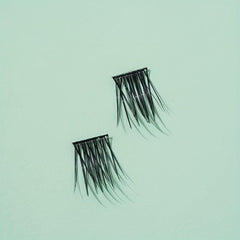 120pcs Fishtail False Eyelashes 10-14mm Mix Natural & Wispy for Photograph