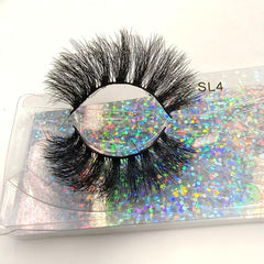 30 Pairs 3D Faux Mink Natural False Eyelashes Soft Thick Fluffy for Makeup