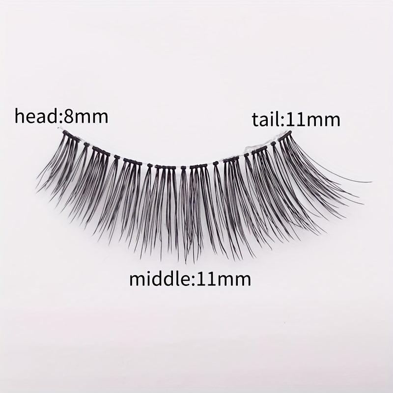 4 Pairs Artificial Eyelashes Extension Full Strip Eyelash Comfortable Lashes