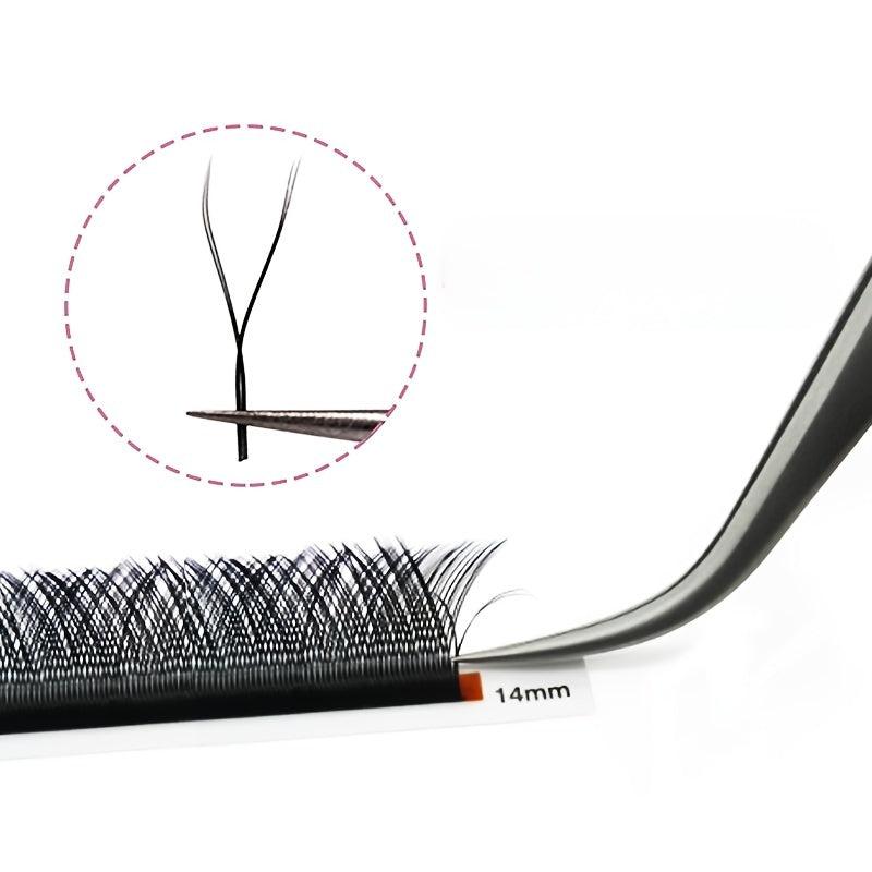YY 0.07mm 12 Row False Eyelashes D Curly Individual Extensions