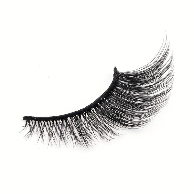 5 Pairs Cat Eye Lashes Winged End False Eyelashes 14mm