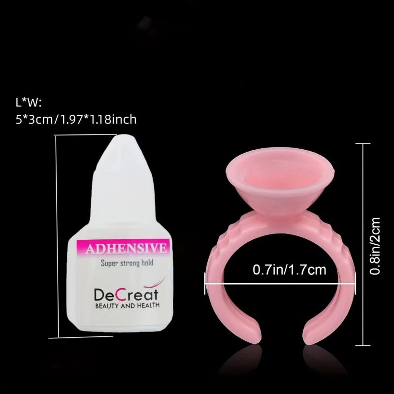 Professional Lash Extension Glue 7ml 1 2 Sec Dry Time Extra Strong Latex Adhesiv