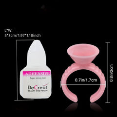 Professional Lash Extension Glue 7ml 1 2 Sec Dry Time Extra Strong Latex Adhesiv