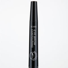 Smudge Proof Eyebrow Tattoo Pen Four Fork Tip Applicator