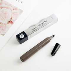 Smudge Proof Eyebrow Tattoo Pen Four Fork Tip Applicator