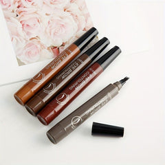 Smudge Proof Eyebrow Tattoo Pen Four Fork Tip Applicator
