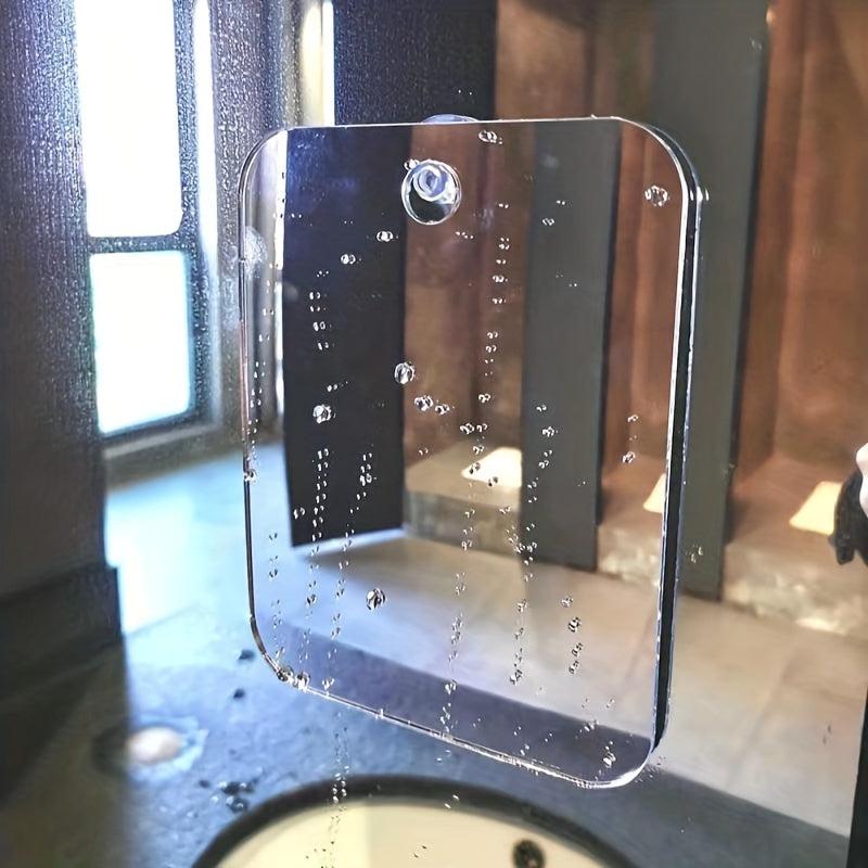 Fogless Shower Mirror for Shaving - Wall Hanging Bathroom Mirror