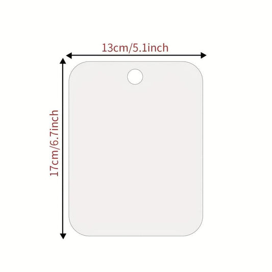 Fogless Shower Mirror for Shaving - Wall Hanging Bathroom Mirror