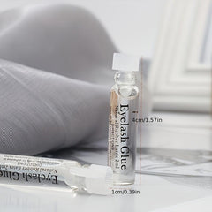 False Eyelashes Glue 2ml Mini Flat Tube Transparent Waterproof Latex Antifreeze