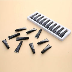 10Pcs False Eyelash Glue Quick Dry Waterproof Clear Adhesive For Grafting Makeup