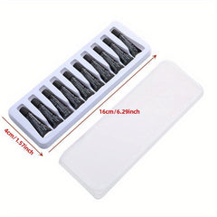 10Pcs False Eyelash Glue Quick Dry Waterproof Clear Adhesive For Grafting Makeup