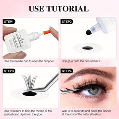 Professional Eyelash Extension Glue 5ml Quick Drying Strong Adhesive