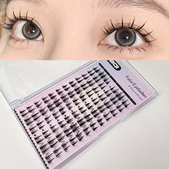 Natural Cat Eye False Eyelashes C Curling