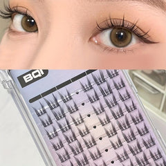 Natural Cat Eye False Eyelashes C Curling