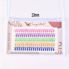 Individual Cluster Eyelashes Soft Faux Mink False Lashes C Curl 0.07mm