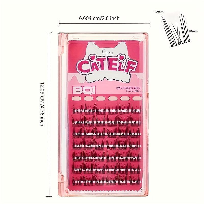 Cat Elf False Eyelashes Natural Simulated Segmented Ultra Thin Stems