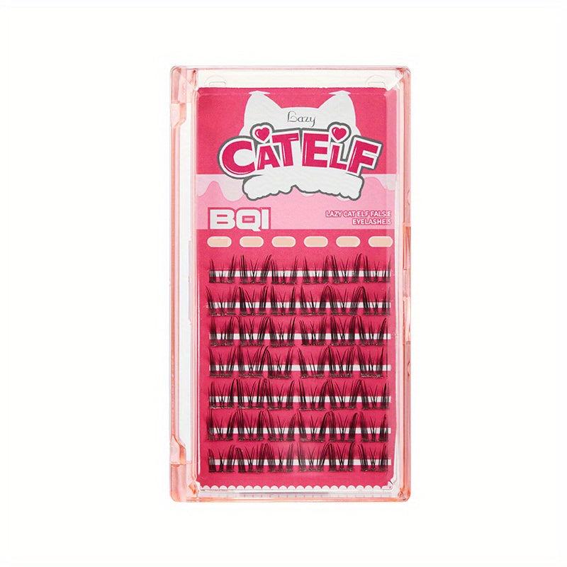 Cat Elf False Eyelashes Natural Simulated Segmented Ultra Thin Stems