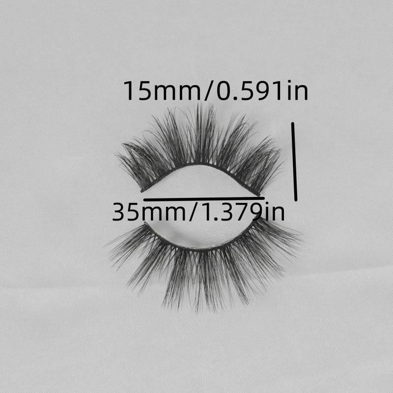 7 Pairs Natural Curling False Eyelashes for Women